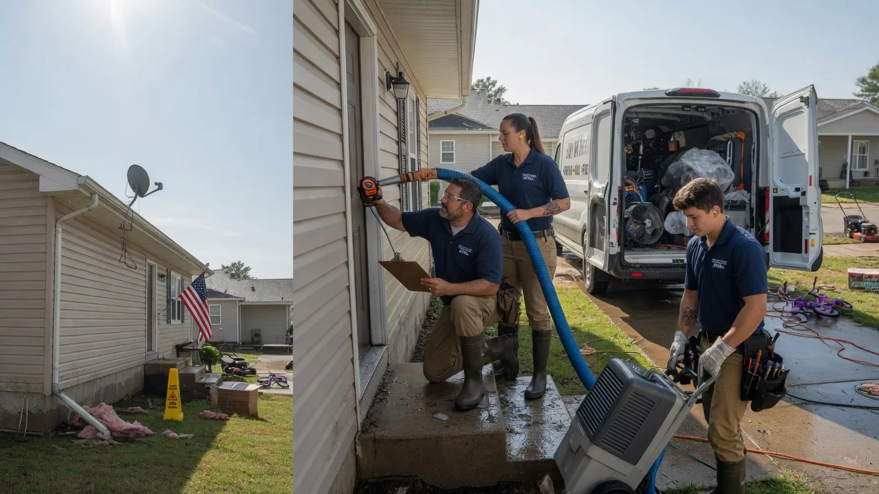 Ceiling Water Damage Restoration in Temple, NH near me
